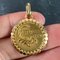 Großer Französischer Perroud Skorpion Sternzeichen Starsign 18 Karat Gelbgold Anhänger, 1930er 5