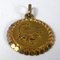 Großer Französischer Perroud Skorpion Sternzeichen Starsign 18 Karat Gelbgold Anhänger, 1930er 13