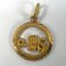 Italienischer Vintage Anhänger mit Sternzeichen Skorpion aus 18 Karat Gelbgold, 1960er 11