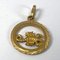 Italienischer Vintage Anhänger mit Sternzeichen Skorpion aus 18 Karat Gelbgold, 1960er 12
