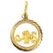 Italienischer Vintage Anhänger mit Sternzeichen Skorpion aus 18 Karat Gelbgold, 1960er 1