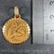 Colgante de oro amarillo de 18 kt con signo del zodiaco Libra francés Perroud, años 30, Imagen 9