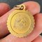 Colgante de oro amarillo de 18 kt con signo del zodiaco Libra francés Perroud, años 30, Imagen 8