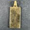 Colgante de medalla con dije del signo del zodiaco Tauro francés en oro amarillo de 18 k, años 60, Imagen 3