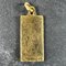 Colgante de medalla con el signo del zodiaco Ares de Capricornio francés en oro amarillo de 18 k, años 60, Imagen 3