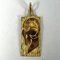 Colgante de medalla con el signo del zodiaco Ares de Capricornio francés en oro amarillo de 18 k, años 60, Imagen 11