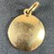 Französischer Vintage Waage Sternzeichen Sternzeichen 18 Karat Gelbgold Anhänger, 1960er 3