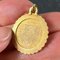 Großer Französischer Perroud Ares Sternzeichen Anhänger aus 18 Karat Gelbgold, 1930er 8
