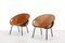 Vintage Suede Balloon Chairs from Lusch Erzeugnis, 1960s 1