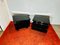Tables de Chevet en Bois, 1980s, Set de 2 3