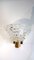 Mid-Century Moderne Wandlampe aus Muranoglas, 1980er 6
