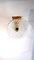 Mid-Century Moderne Wandlampe aus Muranoglas, 1980er 3