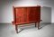 Floating Teak Bar Cabinet by J. Batenburg for Mi Belgium, 1970, Image 1