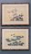 After Sakai Hoitsu, Suzuki Sonoichi and Nakano Sonoaki, Japanese Floral Shiki No Hana Artworks, 1950s, Reprints, Set of 2 1