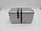 Silver Cube Model TS505 Radio by Marco Zanuso and Richard Sapper for Brionvega, 1990s, Image 9