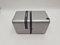 Silver Cube Model TS505 Radio by Marco Zanuso and Richard Sapper for Brionvega, 1990s, Image 8