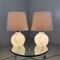 Large Glass Table Lamps from Peill & Putzler, 1970s, Set of 2, Image 3