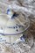 Antique Earthenware Tureen with Blue Flowers from Lunéville Keller & Guérin, Image 9