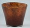 Spotted Brown Murano Glass Vase attributed to Archimede Seguso, Venice, Italy, 1950s, Image 8