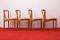 Juliane Teak Dining Chairs by Johannes Andersen for Uldum Møbelfabrik, 1960s, Set of 4 3