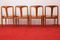 Juliane Teak Dining Chairs by Johannes Andersen for Uldum Møbelfabrik, 1960s, Set of 4 2