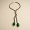 Art Deco Avant-Garde Necklace attributed to Jakob Bengel, 1930s, Image 3