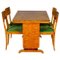 Swedish Biedermeier Birch Extendable Dining Table, 1930s 1