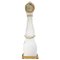 Gustavian Swedish Mora Clock in White-Gold 1