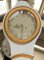 Gustavian Swedish Mora Clock in White-Gold 2