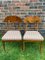 Biedermeier Swedish Dining Chairs in Flame Golden Birch with Honey Colour, 1890s-1910s, Set of 2 2