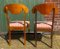 Biedermeier Swedish Dining Chairs in Flame Golden Birch with Honey Colour, 1890s-1910s, Set of 2 5