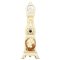 Swedish Mora Clock in Off White Bronze, 1800s 1
