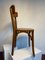 French Wooden Bistro Chairs from Baumann, 1960, Set of 12 8