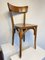 French Wooden Bistro Chairs from Baumann, 1960, Set of 12 3