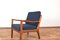 Sillón danés Mid-Century de teca de Ole Wanscher para France & Son, años 60, Imagen 8