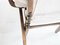 Vintage Wood & Velvet High Backed Armchairs, Set of 2, Image 11