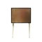 Italienisches Mid-Century Modern Sideboard aus Holz & Farbglas, 1950er 9