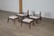 Hunting Chairs with Ottoman by Heinz Heger for Veb Deutsche Werkstätten Hellerau, Germany, 1950s, Set of 4 8