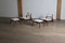 Hunting Chairs with Ottoman by Heinz Heger for Veb Deutsche Werkstätten Hellerau, Germany, 1950s, Set of 4 4