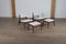 Hunting Chairs with Ottoman by Heinz Heger for Veb Deutsche Werkstätten Hellerau, Germany, 1950s, Set of 4 10