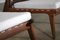 Hunting Chairs with Ottoman by Heinz Heger for Veb Deutsche Werkstätten Hellerau, Germany, 1950s, Set of 4 5