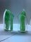 Sculptures en Verre de Murano, Italie, 1990s, Set de 2 9