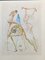 Salvador Dali, Divine Comedy Inferno 26 / Los habitantes de Prato, 1960, Xilografía, Imagen 8