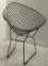 Silla Diamond de bronce perlado de Harry Bertoia, años 2000, Imagen 4