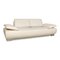 Leather Sofa Set in White Cream from Koinor Volare, Set of 2, Image 3