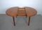 Danish Extendable Teak Dining Table, 1960s, Image 9