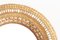 20th Century French Golden Talosel and Glass Convex Mirror 3