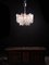 Chandelier in Frosted Murano Glass and Nickel by J. T. Kalmar for Kalmar, Austria, 1960s 5