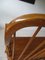 Scandinavian Bench with Curved Backrest and Struts, 1950s, Image 13