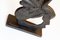 Aristide Patsoglou, Abstract Greek Sculpture Figure with Golden-Brown Patina, 1980s, Bronze 6